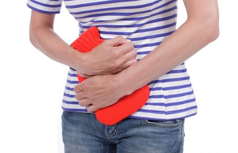 bolest dolní části břicha jako příznak akutní prostatitidy