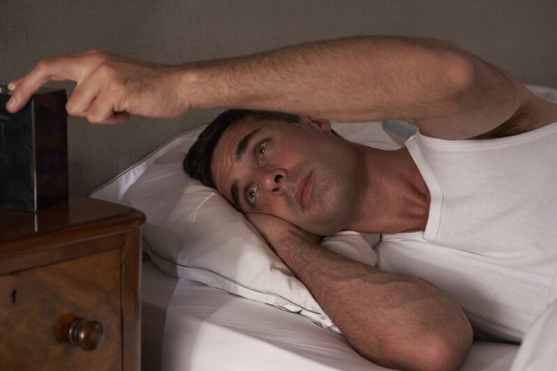 nespavost u mužů s akutní prostatitidou